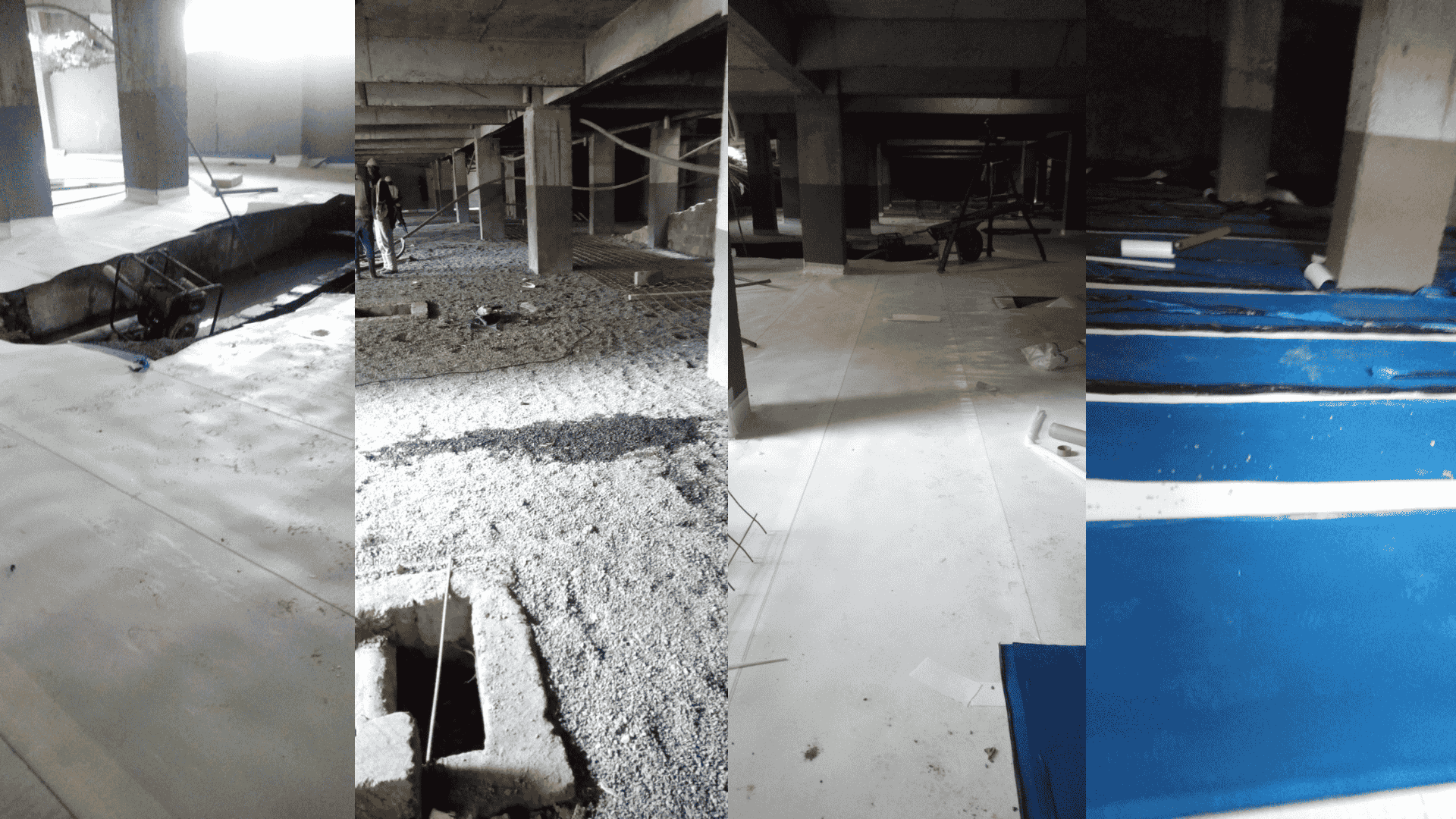 Basement Waterproofing Works